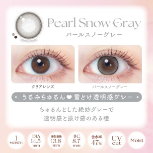 EverColor1month – Pearl Snowy Gray 月拋 每盒2片